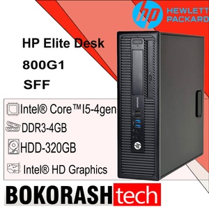 Системний блок HP Elite Desk 800 G1 / SFF /  Intel core I5-4gen /  DDR3-4GB / HDD-320GB  (к.0100008296-2)