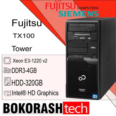Системный блок FUJITSU TX 100 \ Intel® Xeon® E3-1220 v2 \ DDR3-4GB \ HDD-320GB (к.00101161)