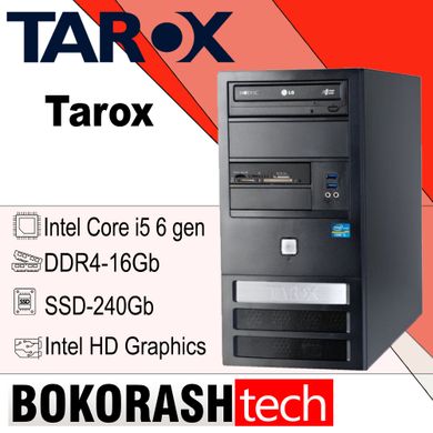 Системний блок Tarox / Intel Core i5 6 gen / 16GB DDR4 / SSD 240GB  (к.20072021-2)