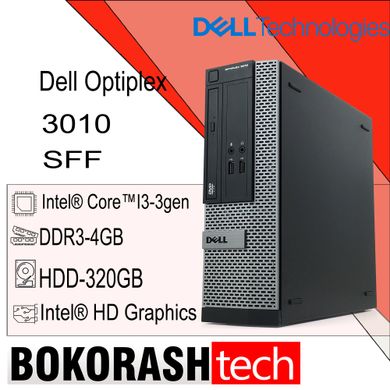 Системный блок Dell Optiplex 3010 \ Intel core i3-3gen \ DDR3-4Gb \ HDD-320Gb \ Intel HD Graphics (k.9099)