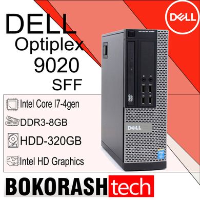 Системный блок Dell Optiplex 9020 / Intel Core I7-4gen / DDR3-8GB / HDD-320GB (к.00100816-3)