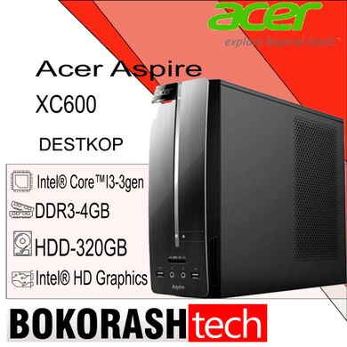 Системний Блок Acer Aspire XC600 / Intel® Core™ I3-3gen / DDR3-4GB / HDD-320GB /  Intel® HD Graphics (к.00101127)