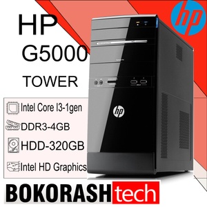 Системный блок HP G5000 / Intel Core I3-1gen / DDR3-4GB / HDD-320GB (к.00100590)