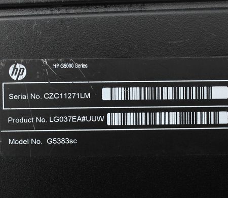 Системный блок HP G5000 / Intel Core I3-1gen / DDR3-4GB / HDD-320GB (к.00100590)